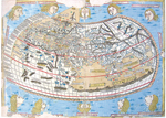 Weltkarte: Oikumene/Karte der bekannten Welt